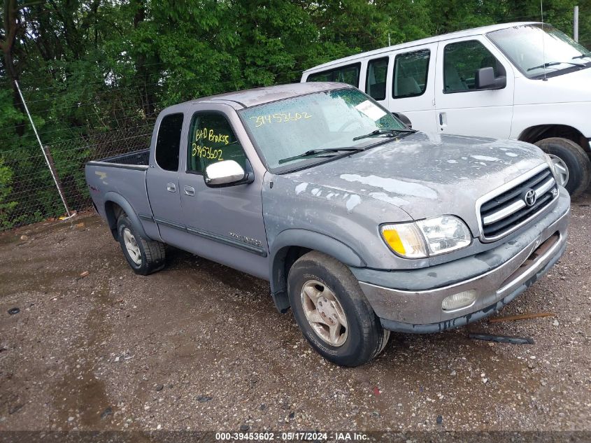 2000 Toyota Tundra Sr5 V8 VIN: 5TBBT4419YS016354 Lot: 39453602