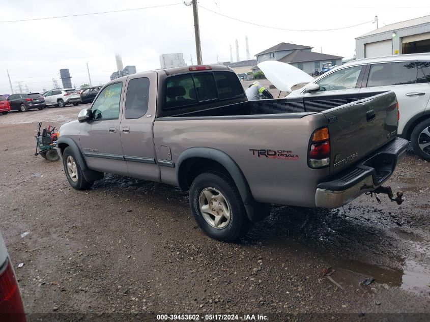 2000 Toyota Tundra Sr5 V8 VIN: 5TBBT4419YS016354 Lot: 39453602