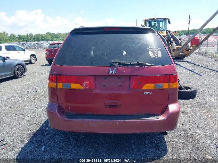 2003 Honda Odyssey Ex VIN: 5FNRL18693B072544 Lot: 39453613