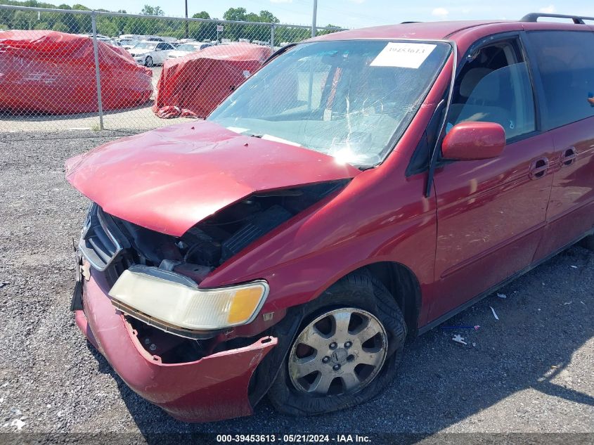 2003 Honda Odyssey Ex VIN: 5FNRL18693B072544 Lot: 39453613