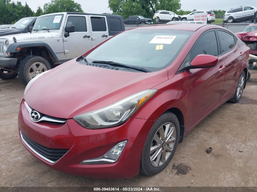 2015 Hyundai Elantra Se VIN: 5NPDH4AE2FH619318 Lot: 39453614