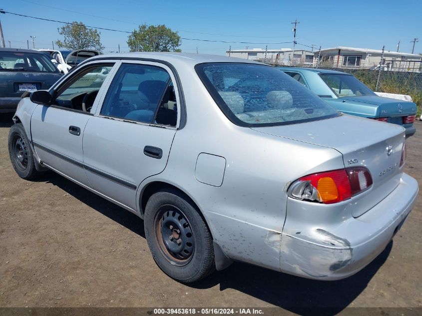 2000 Toyota Corolla Ce VIN: 1NXBR12E4YZ357713 Lot: 39453618