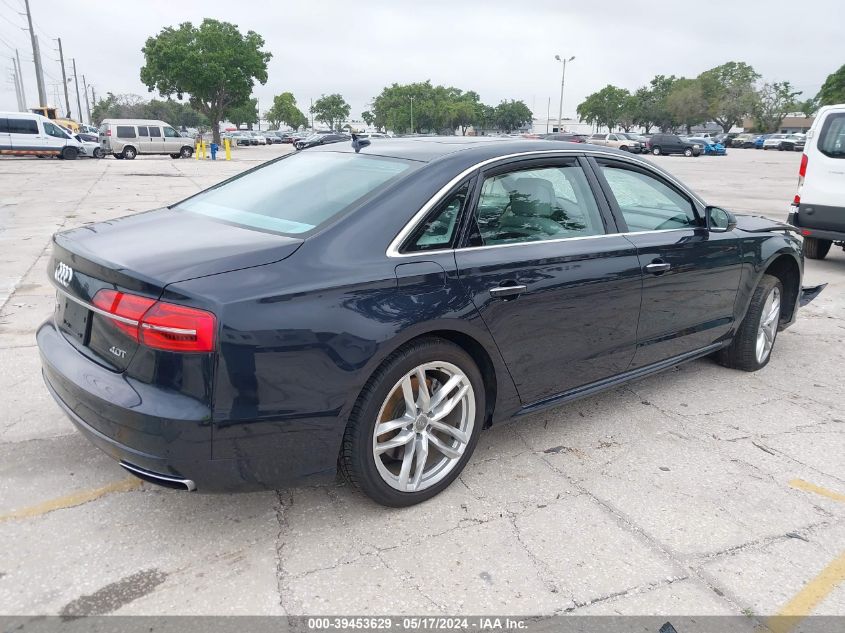 2016 AUDI A8 L 4.0T SPORT - WAU43AFD7GN010639