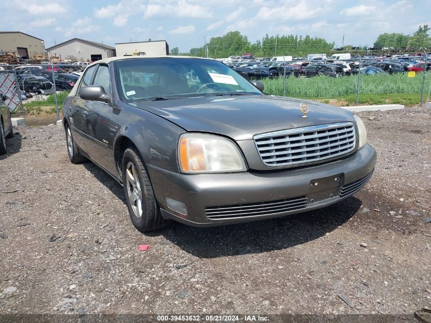 2001 Cadillac Deville Standard W/W20 VIN: 1G6KD54Y91U162961 Lot: 39453632