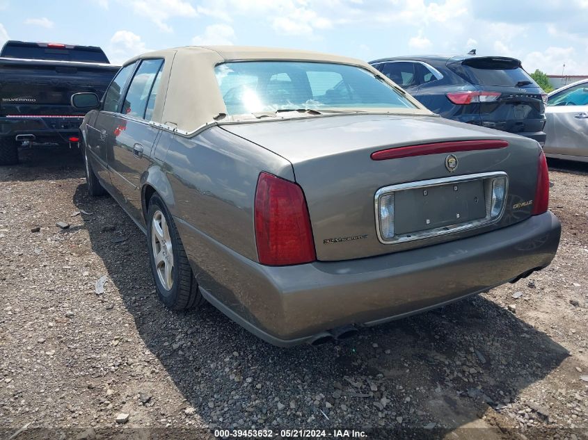 2001 Cadillac Deville Standard W/W20 VIN: 1G6KD54Y91U162961 Lot: 39453632