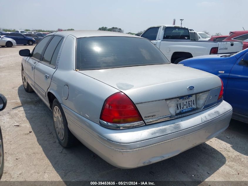 2003 Ford Crown Victoria Standard VIN: 2FAFP73W03X166528 Lot: 39453635