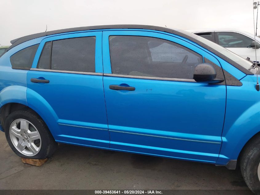 2008 Dodge Caliber Sxt VIN: 1B3HB48B58D794588 Lot: 39453641