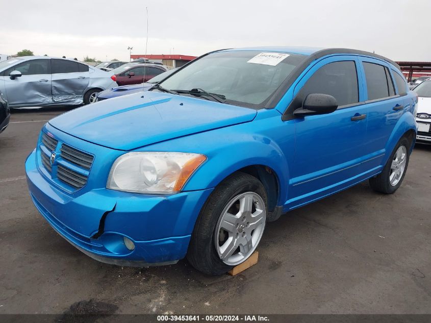 2008 Dodge Caliber Sxt VIN: 1B3HB48B58D794588 Lot: 39453641