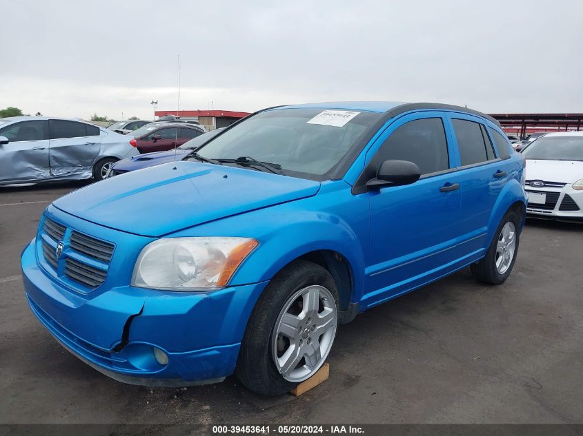 2008 Dodge Caliber Sxt VIN: 1B3HB48B58D794588 Lot: 39453641