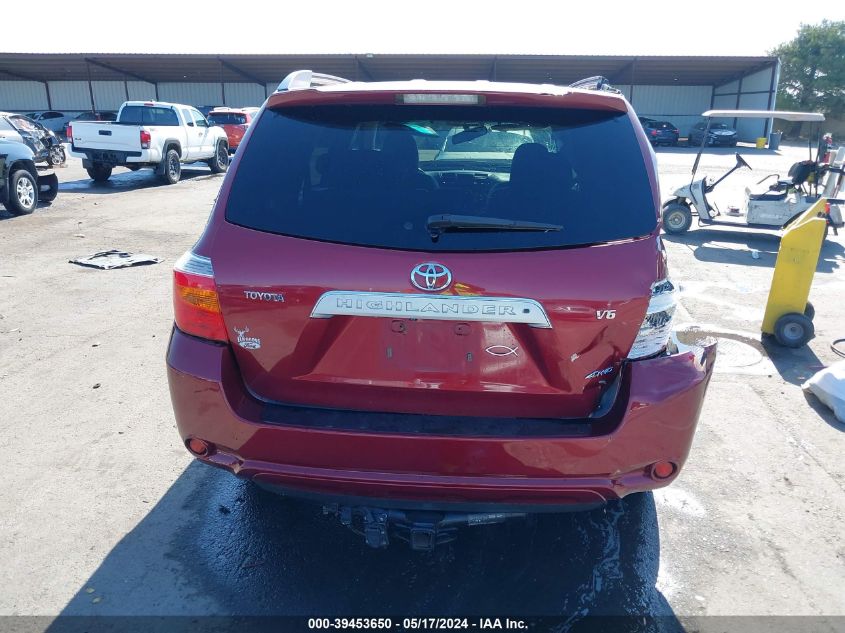 2008 Toyota Highlander Limited VIN: JTEES42A682040379 Lot: 39453650