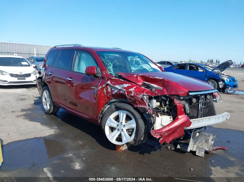 2008 Toyota Highlander Limited VIN: JTEES42A682040379 Lot: 39453650