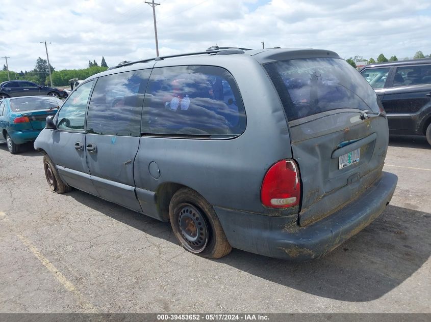 1998 Plymouth Grand Voyager Se VIN: 1P4GP44R8WB725316 Lot: 39453652