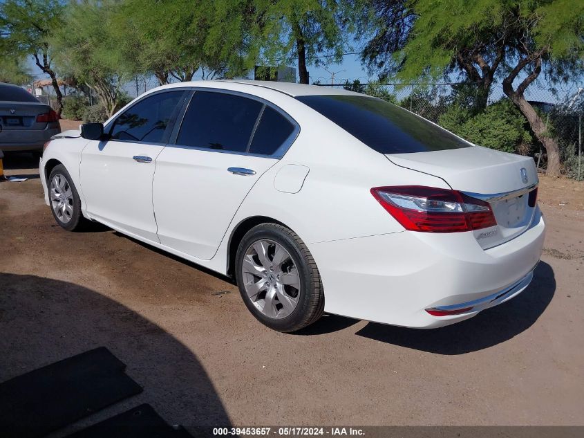 2016 Honda Accord Lx VIN: 1HGCR2F38GA222596 Lot: 39453657