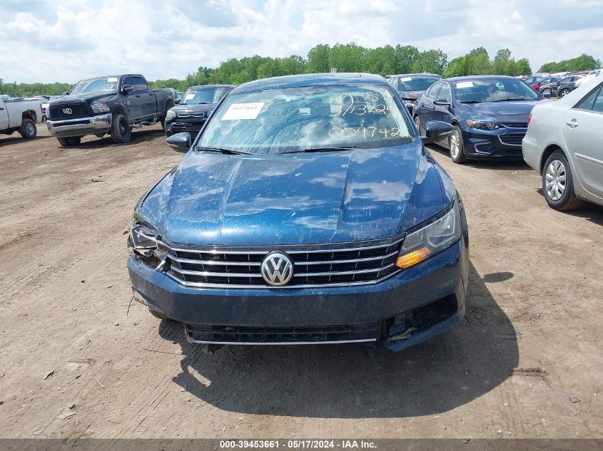 2019 Volkswagen Passat 2.0T Wolfsburg Edition VIN: 1VWLA7A37KC009742 Lot: 39453661