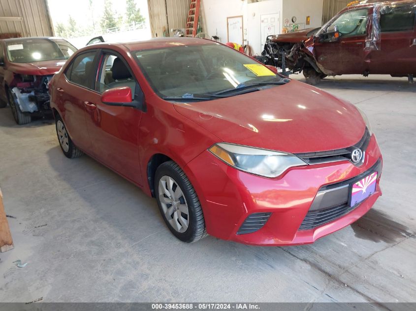 2015 Toyota Corolla Le VIN: 5YFBURHE6FP235843 Lot: 39453688