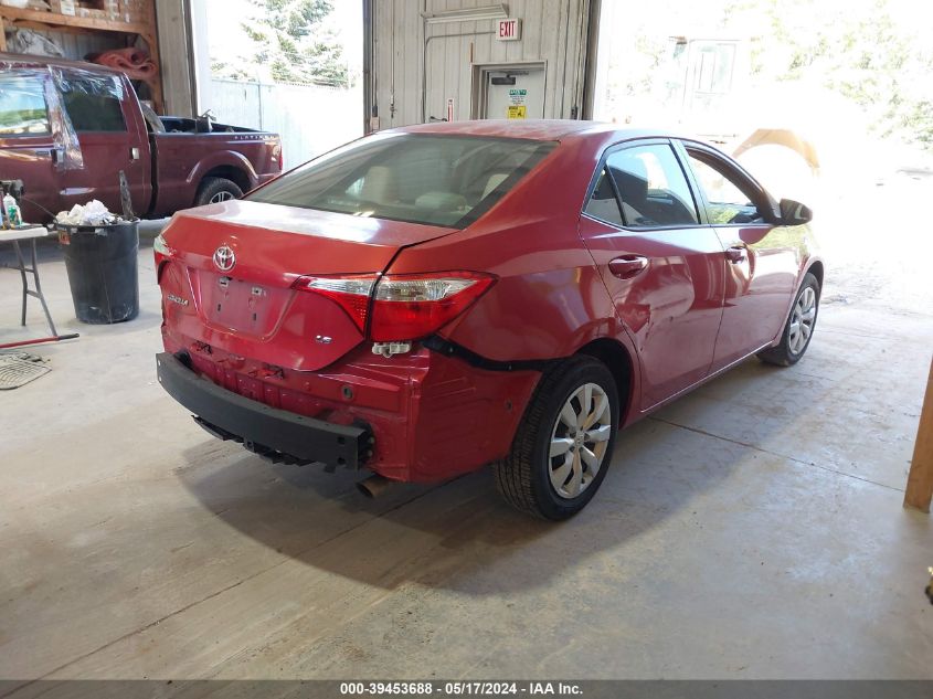 2015 Toyota Corolla Le VIN: 5YFBURHE6FP235843 Lot: 39453688