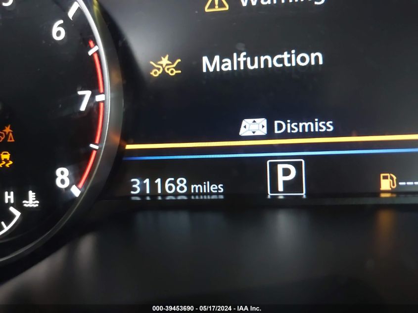 2022 Nissan Altima Sr Fwd VIN: 1N4BL4CV3NN381051 Lot: 39453690