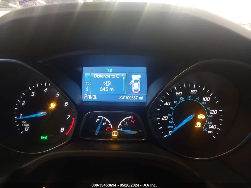 2014 Ford Focus Se VIN: 1FADP3F21EL349865 Lot: 39453694