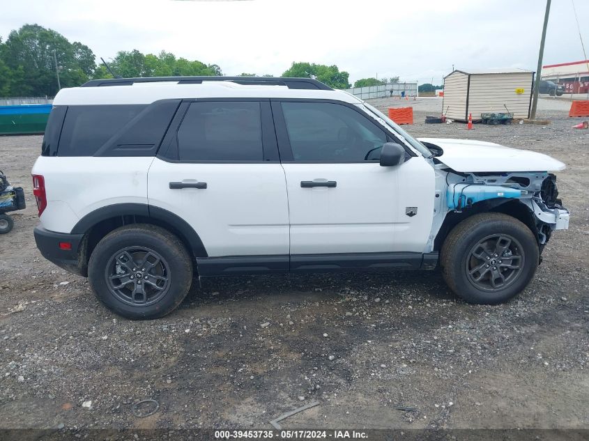 2024 Ford Bronco Sport Big Bend VIN: 3FMCR9B6XRRE37022 Lot: 39453735