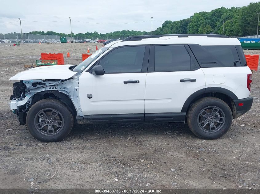 2024 Ford Bronco Sport Big Bend VIN: 3FMCR9B6XRRE37022 Lot: 39453735