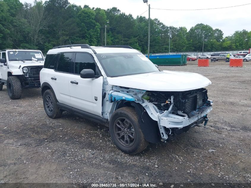 2024 Ford Bronco Sport Big Bend VIN: 3FMCR9B6XRRE37022 Lot: 39453735