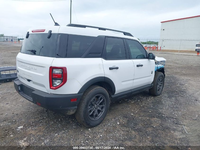 2024 Ford Bronco Sport Big Bend VIN: 3FMCR9B6XRRE37022 Lot: 39453735