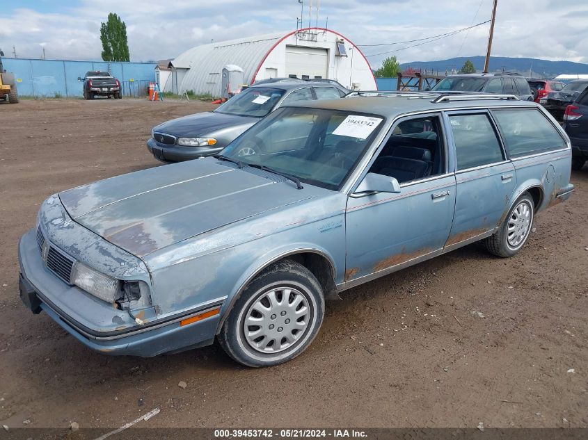 1987 Oldsmobile Cutlass Ciera Brougham Cruiser VIN: 1G3AM8130HD401701 Lot: 39453742