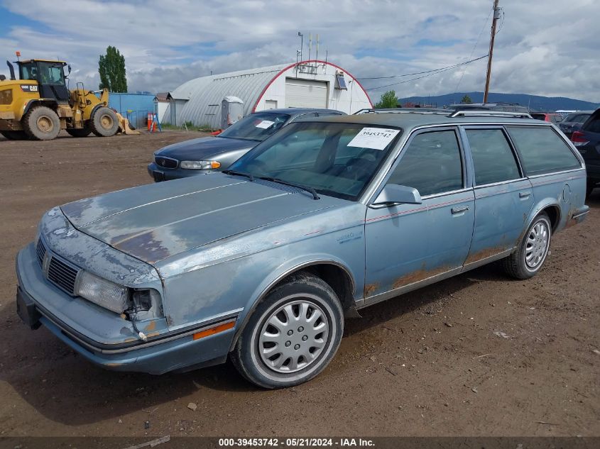 1987 Oldsmobile Cutlass Ciera Brougham Cruiser VIN: 1G3AM8130HD401701 Lot: 39453742