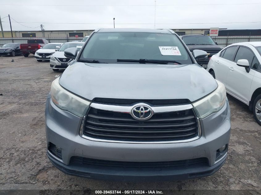 2016 Toyota Highlander Xle V6 VIN: 5TDKKRFH4GS502456 Lot: 39453744