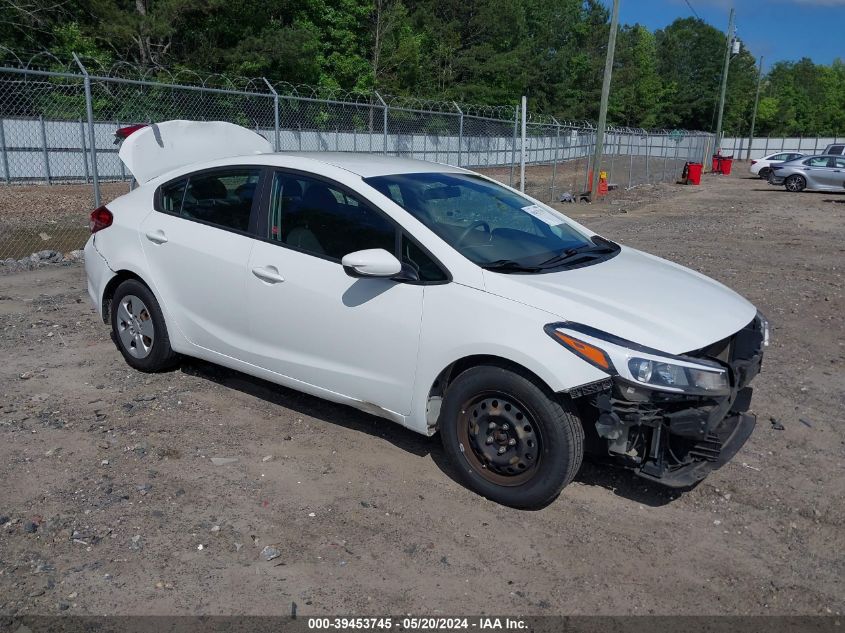 2018 Kia Forte Lx VIN: 3KPFK4A72JE272985 Lot: 39453745