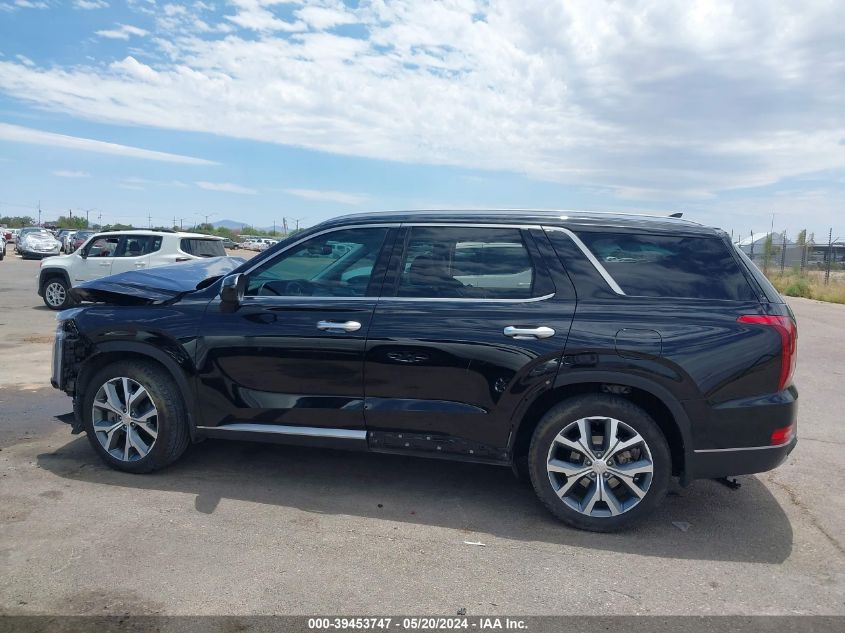 2021 Hyundai Palisade Sel VIN: KM8R44HE1MU241529 Lot: 39453747