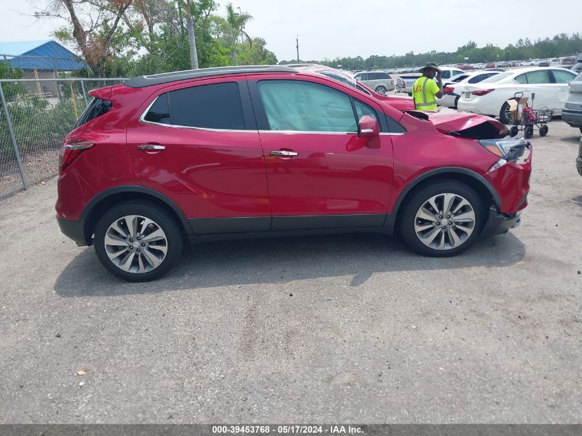 2019 Buick Encore Fwd Preferred VIN: KL4CJASB2KB709836 Lot: 39453768