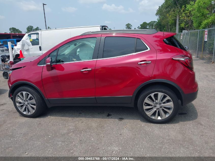 2019 Buick Encore Fwd Preferred VIN: KL4CJASB2KB709836 Lot: 39453768