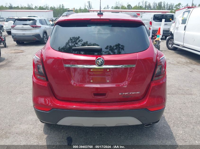 2019 Buick Encore Fwd Preferred VIN: KL4CJASB2KB709836 Lot: 39453768