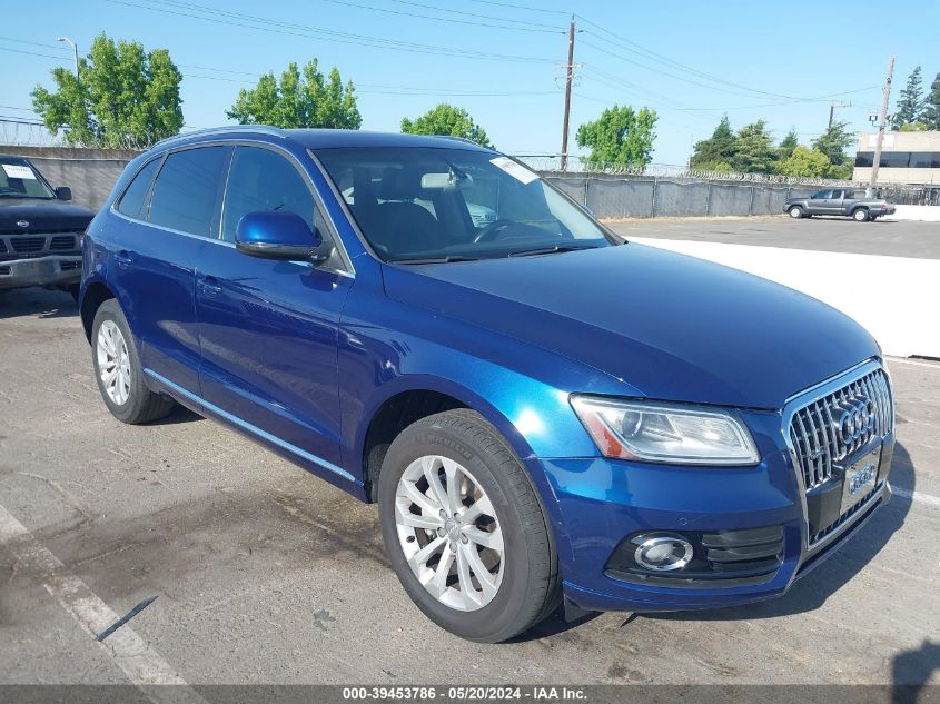 2013 Audi Q5 2.0T Premium VIN: WA1LFAFP4DA056927 Lot: 39453786