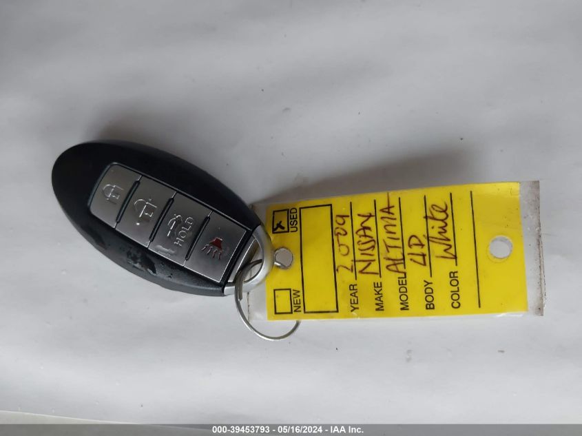 2009 Nissan Altima 2.5 S VIN: 1N4AL21E39N521379 Lot: 39453793