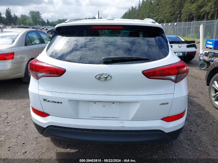 2018 Hyundai Tucson Sel VIN: KM8J3CA4XJU712424 Lot: 39453815