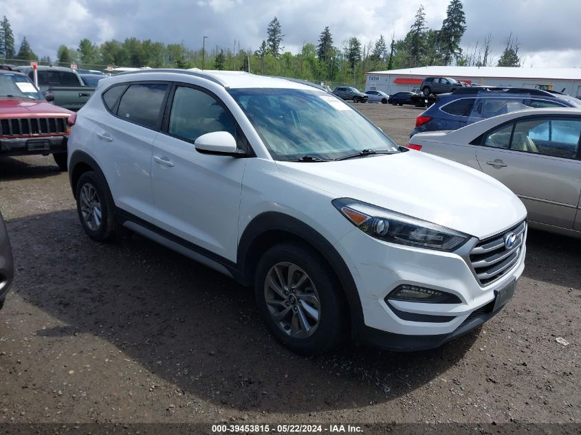 2018 Hyundai Tucson Sel VIN: KM8J3CA4XJU712424 Lot: 39453815