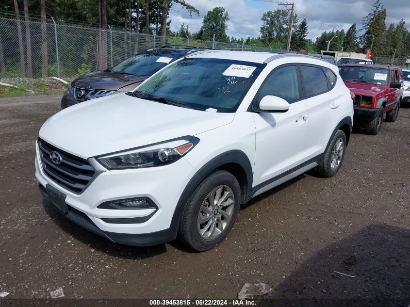 2018 Hyundai Tucson Sel VIN: KM8J3CA4XJU712424 Lot: 39453815