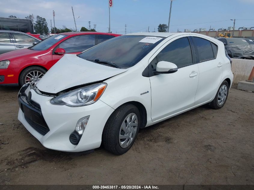 2015 Toyota Prius C Two VIN: JTDKDTB31F1094155 Lot: 39453817