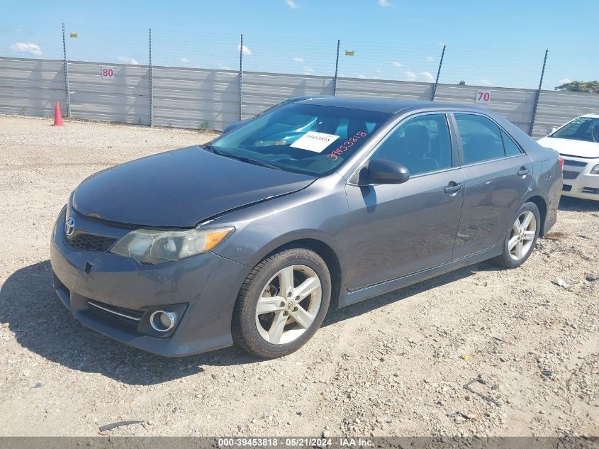 2013 Toyota Camry Se VIN: 4T1BF1FK4DU713547 Lot: 39453818