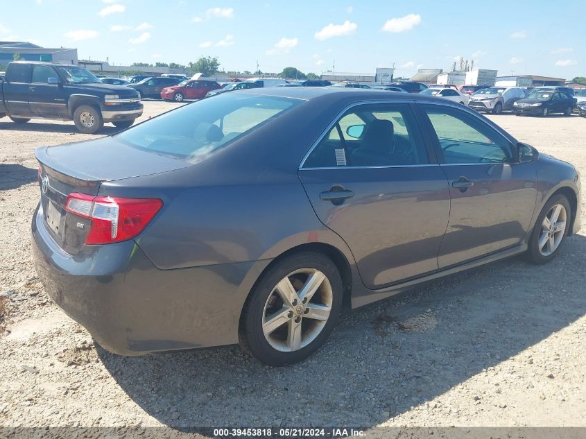 2013 Toyota Camry Se VIN: 4T1BF1FK4DU713547 Lot: 39453818