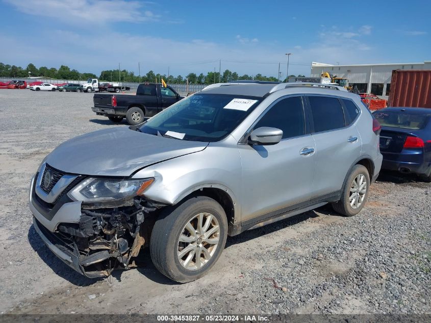 2018 Nissan Rogue Sv VIN: JN8AT2MT5JW453075 Lot: 39453827