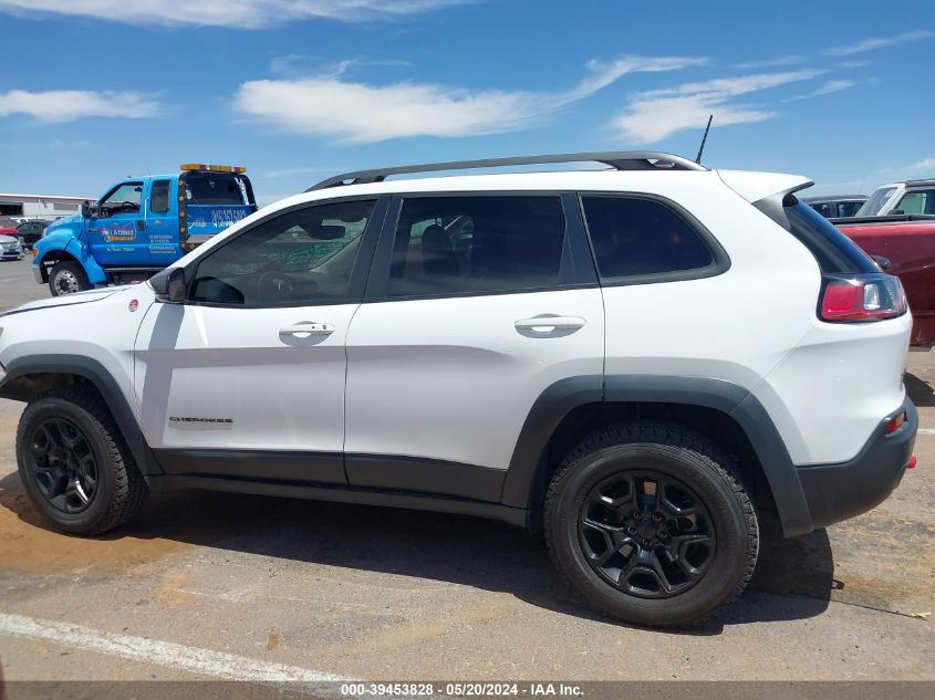 2019 Jeep Cherokee Trailhawk 4X4 VIN: 1C4PJMBX2KD141161 Lot: 39453828