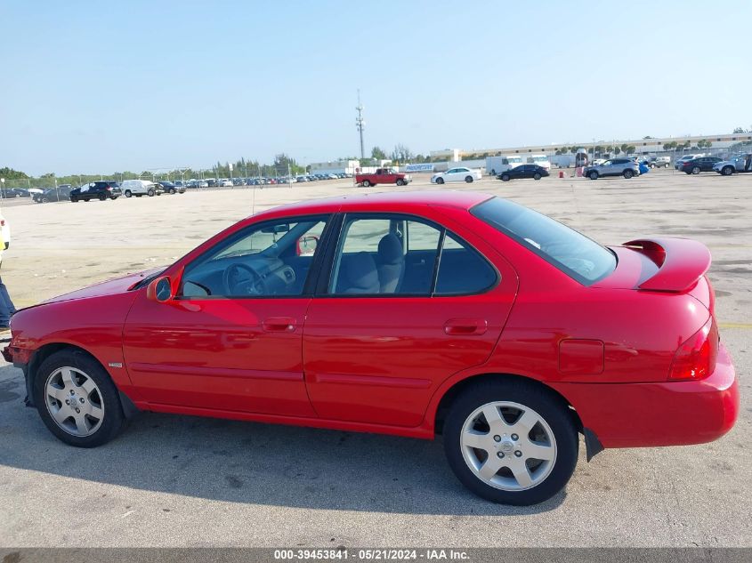 2006 Nissan Sentra 1.8S VIN: 3N1CB51D86L520001 Lot: 39453841