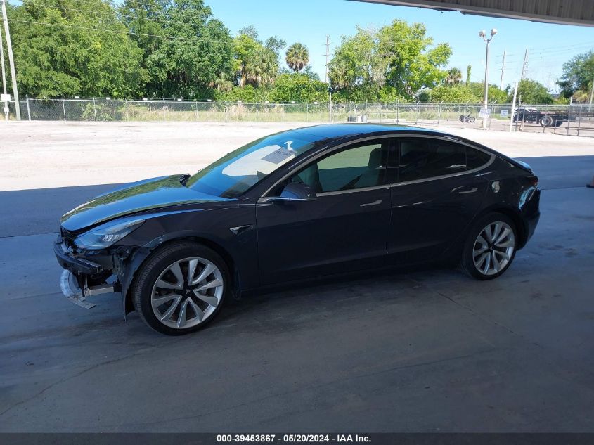 2018 Tesla Model 3 Long Range/Performance VIN: 5YJ3E1EB0JF097167 Lot: 39453867