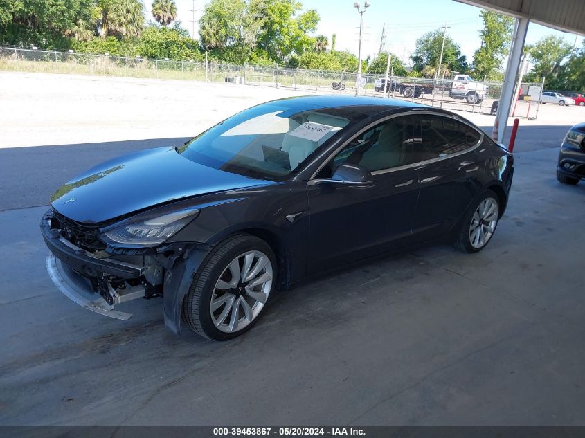 2018 Tesla Model 3 Long Range/Performance VIN: 5YJ3E1EB0JF097167 Lot: 39453867