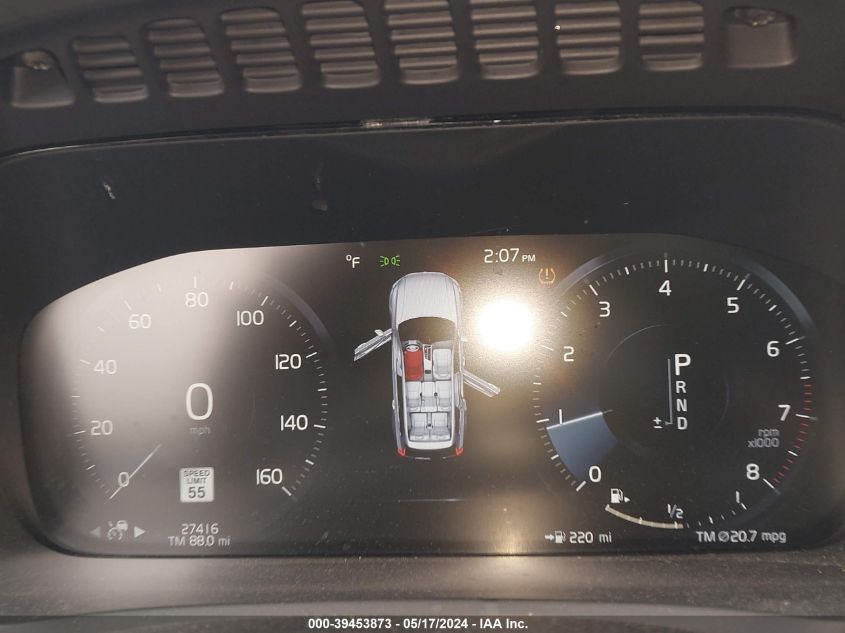 2021 Volvo Xc90 T5 Momentum 7 Passenger VIN: YV4102PK7M1674571 Lot: 39453873