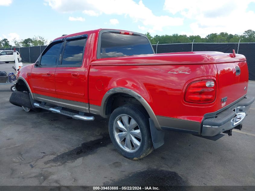 2003 Ford F-150 Lariat/Xlt VIN: 1FTRW08L83KD51655 Lot: 39453885