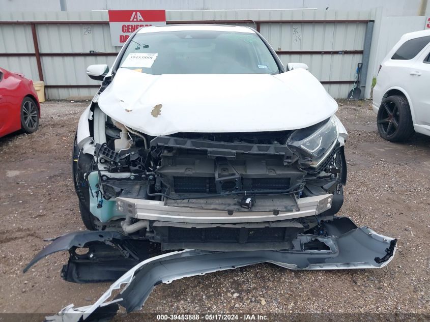 2021 Honda Cr-V 2Wd Ex VIN: 2HKRW1H59MH406962 Lot: 39453888